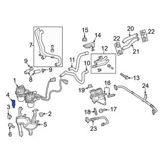 Toyota OE - Secondary Air Injection Pump Mount