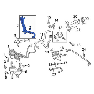 Toyota OE - Secondary Air Injection Pump Hose