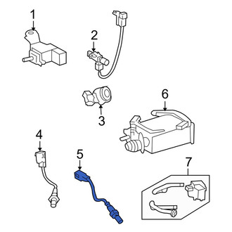 Toyota OE - Rear Left Oxygen Sensor