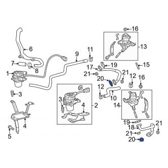 Toyota Land Cruiser OEM Emission Control Parts | Oxygen Sensors — CARiD.com