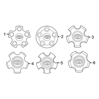 Toyota OE - Wheels - Covers & Trim