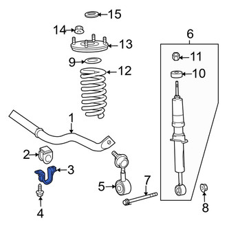Toyota OE - Suspension Stabilizer Bar Bracket