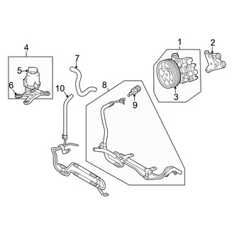 Toyota OE - Steering Gear & Linkage - Pump & Hoses