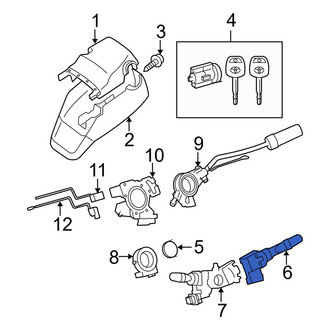 Toyota OE - Wiper Switch