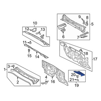 Toyota OE - Front Right Engine Compartment Insulation