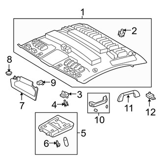 Toyota OE - Cab - Interior Trim (Roof), (Regular Cab)