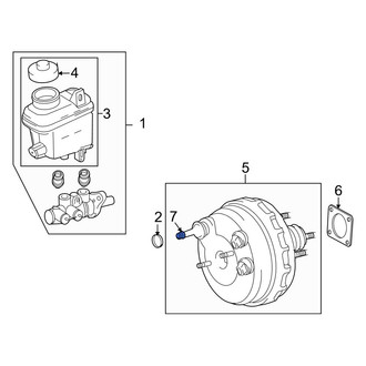 Toyota OE - Power Brake Booster Check Valve