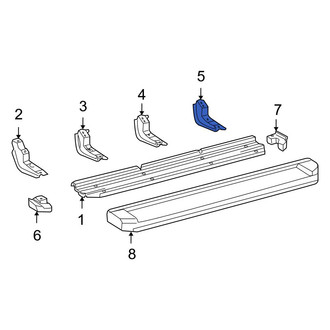 Toyota OE - Running Board Mounting Bracket