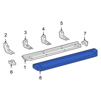 Toyota OE - Left Running Board Step Pad
