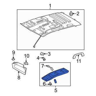 Toyota OE - Overhead Console