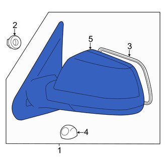Toyota OE - Front Door Mirror Cover