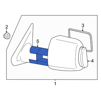 Toyota OE - Front Door Mirror Cover