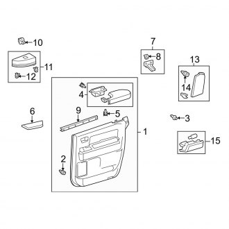2007 Toyota Tundra Replacement Doors & Components – CARiD.com