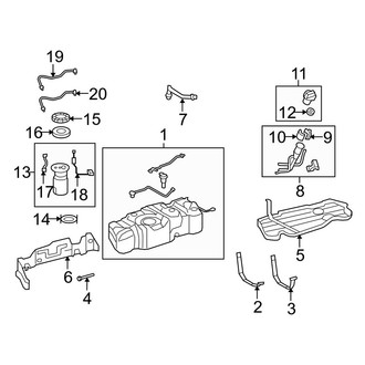 Toyota OE - Fuel System Components