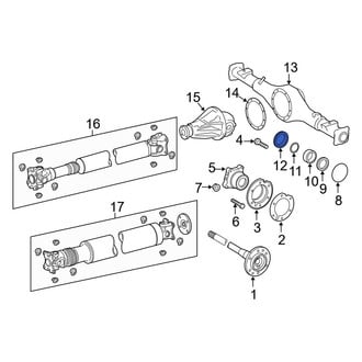 Toyota OE - Rear Drive Axle Shaft Seal