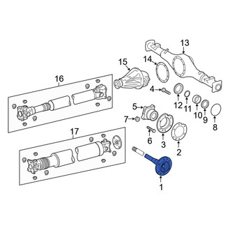 Toyota OE - Rear Drive Axle Shaft