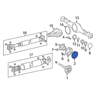 Toyota OE - Front Left Drive Axle Shaft Seal