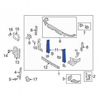 Toyota Oe Toyota Tundra Radiator Support