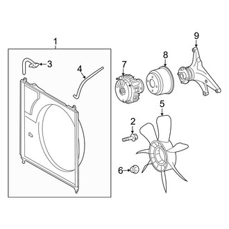 Toyota OE - Cooling Fan (5.7L)