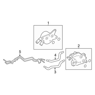 Toyota OE - Cooling - Trans Oil Cooler (With Tow Package), (5.7L)