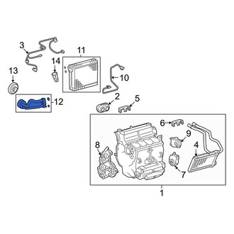 Toyota OE - A/C Pipe