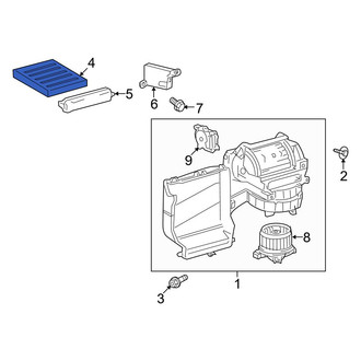 Toyota OE - Cabin Air Filter