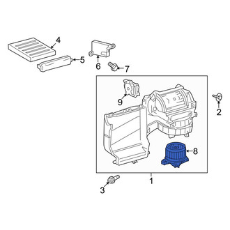 Toyota OE - HVAC Blower Motor