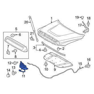Toyota OE - Front Hood Latch