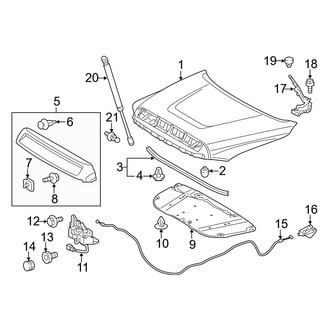 Toyota OE - Hood & Components