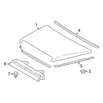 Toyota OE - Hood - Exterior Trim