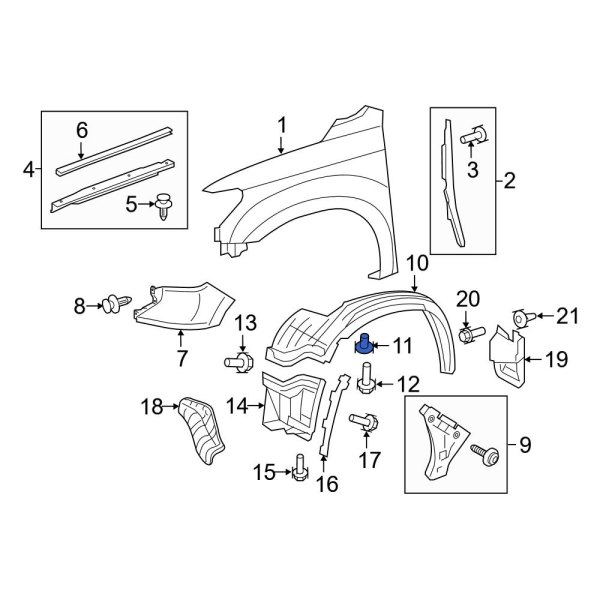 Fender Liner Grommet