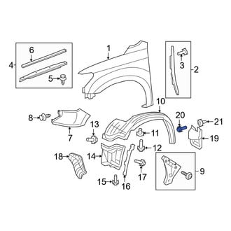 Toyota OE - Fender Liner Screw