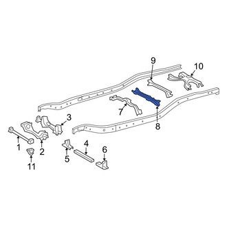 Toyota OE - Center Frame Crossmember