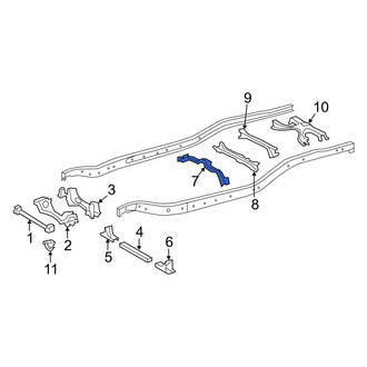 Toyota OE - Center Frame Crossmember