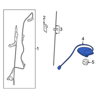 Toyota OE - Satellite Radio Antenna