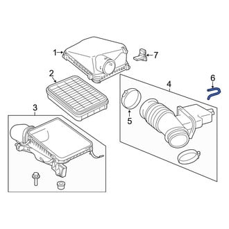 Toyota OE - Engine Air Intake Hose