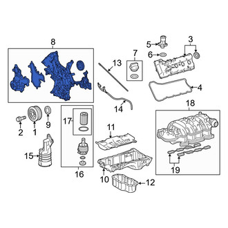 Toyota OE - Engine Timing Cover