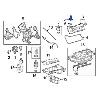 Toyota OE - Engine Oil Filler Tube