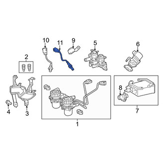 Toyota OE - Rear Left Oxygen Sensor