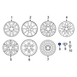 Toyota OE - Wheel Lug Nut