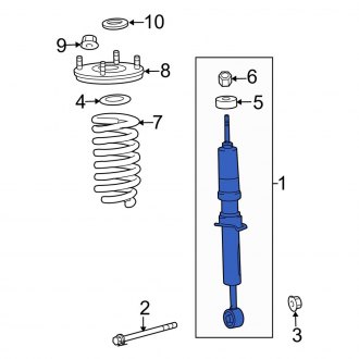 Toyota OE 485108Z362 - Front Suspension Shock Absorber