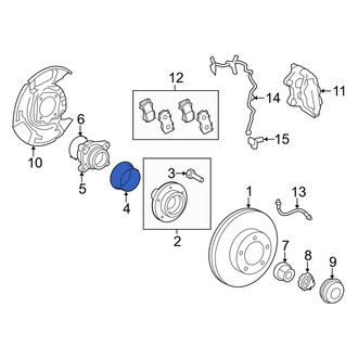 Toyota OE - Front Outer Wheel Seal