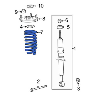 Toyota OE - Front Right Coil Spring