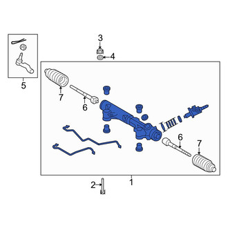Toyota OE - Rack and Pinion Assembly