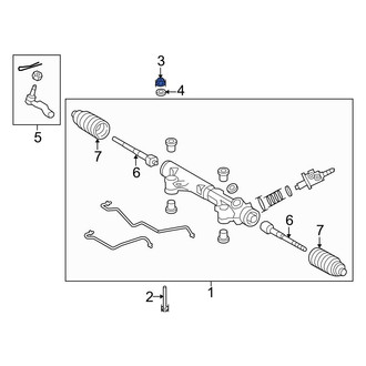 Toyota OE - Suspension Trailing Arm Nut