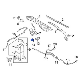 Toyota OE - Washer Fluid Level Sensor Seal