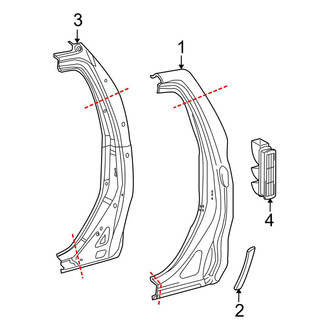 Toyota OE - Cab - Side Panel