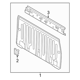 Toyota OE - Cab - Back Panel (Double Cab)