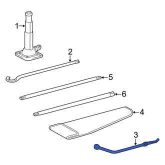 Toyota OE - Wheel Lug Wrench