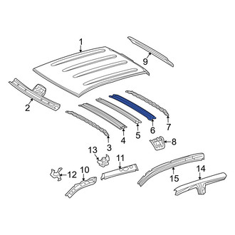 Toyota OE - Roof Bow